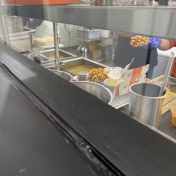 Two Hands Corn Dogs - Assembly line - Hot Dogs Near Me - Whittier, California