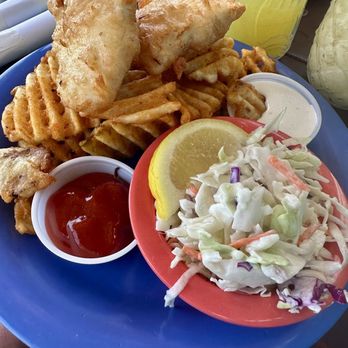 The Puffin Cafe - 2 Piece Halibut & Chips ($29) - Caribbean Near Me - Washougal, Washington