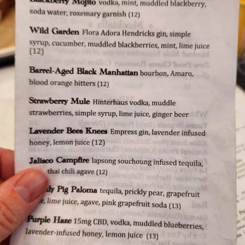 The Armory - Specialty cocktail menu - Venues & Event Spaces Near Me - Sonora, California The Armory - Specialty cocktail menu - Venues & Event Spaces Near Me - Sonora, California