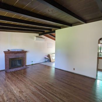 Hardwood Flooring Experts - The living room after completion - Flooring Near Me - Oakley, California