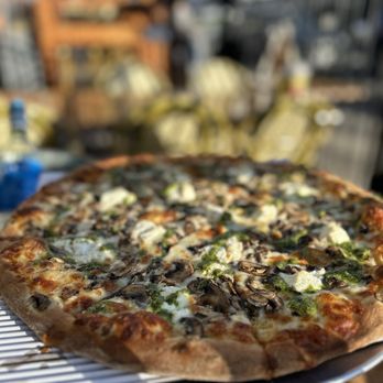 Sisters Pizza - a whole pizza on a plate - Pizza Near Me - San Diego, California Sisters Pizza - a whole pizza on a plate - Pizza Near Me - San Diego, California