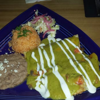 Maggie's Blue Rose - Lobster Enchiladas. - Mexican Near Me - Avalon, California