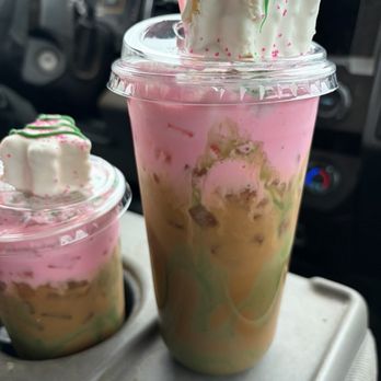 Ginger Sweets Pastry Cafe - Pinkmas tree latte - Bakeries Near Me - Chesapeake, Virginia Ginger Sweets Pastry Cafe - Pinkmas tree latte - Bakeries Near Me - Chesapeake, Virginia