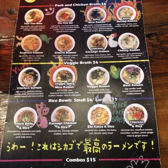 Friends Ramen - Ramen menu - Ramen Near Me - Chicago, Illinois