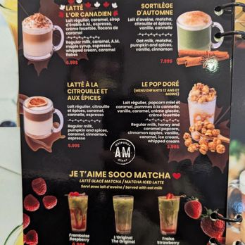 AM Déjeuners - Seasonal menu september/October 2025 - Breakfast & Brunch Near Me - Laval, Quebec AM Déjeuners - Seasonal menu september/October 2025 - Breakfast & Brunch Near Me - Laval, Quebec