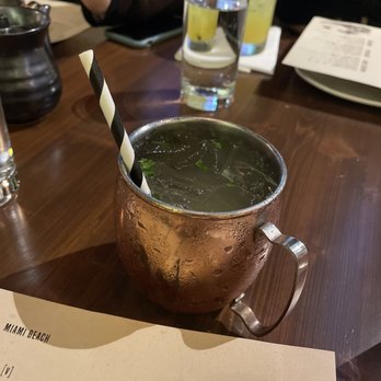 Pubbelly Sushi Brickell - Tokyo mule - Sushi Bars Near Me - Miami, Florida