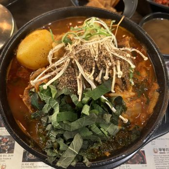 Moobongri Soondae - Spicy Pork Bone Soup - Korean Near Me - San Gabriel, California Moobongri Soondae - Spicy Pork Bone Soup - Korean Near Me - San Gabriel, California