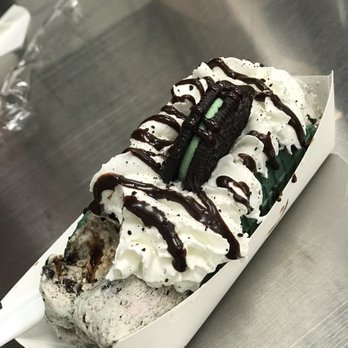 Sweet Rolled Tacos - Mint oreo heaven - Ice Cream & Frozen Yogurt Near Me - St. George, Utah Sweet Rolled Tacos - Mint oreo heaven - Ice Cream & Frozen Yogurt Near Me - St. George, Utah