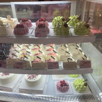 Sweet Lu - Blueberry cake slice all the way to the left :) - Desserts Near Me - Haymarket, NSW