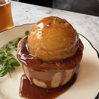 Pleasant House Pub - Steak and Ale Crowned pie - British Near Me - Chicago, Illinois Pleasant House Pub - Steak and Ale Crowned pie - British Near Me - Chicago, Illinois