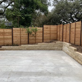 B.C.  Fence - Back side of fence - Fences & Gates Near Me - Cedar Park, Texas