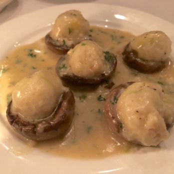 Acqua e Farina - funghi ripieni - good but the citrus was a little strong in the lemon white wine sauce - Italian Near Me - Hayward, California