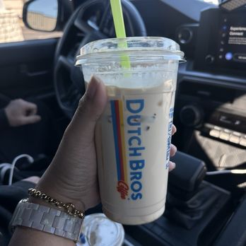 Dutch Bros Coffee - Yesterday'swas 80% ice. Today,I asked for lighter ice & got medium pure milk, no coffee flavor at all. Completely undrinkable. - Juice Bars & Smoothies Near Me - Athens, Texas