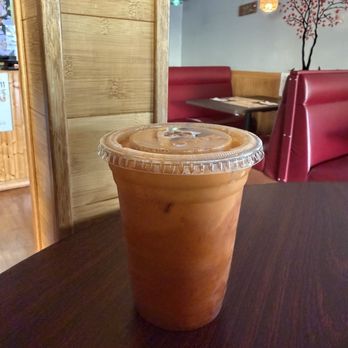 Best Thai - Thai iced tea with coconut milk - Thai Near Me - Lincoln City, Oregon