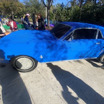 LEGOLAND - Ford Mustang made out of Legos - Amusement Parks Near Me - Winter Haven, Florida