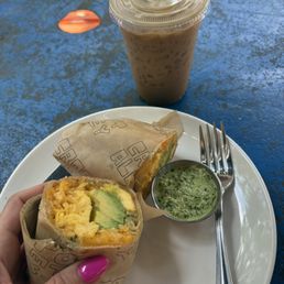 Breakfast Burrito sandwich Breakfast Burrito sandwich