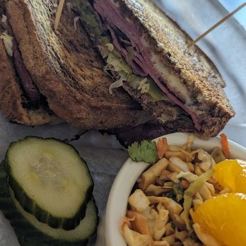 Little Toad Creek Brewery - The New Mexico Reuben is light on the pastrami, perfect on flavor. The Asian Slaw was amazing! - Breweries Near Me - Las Cruces, New Mexico