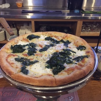 Jack's Goal Line Stand - White spinach pizza. Great! - American Near Me - Long Branch, New Jersey Jack's Goal Line Stand - White spinach pizza. Great! - American Near Me - Long Branch, New Jersey