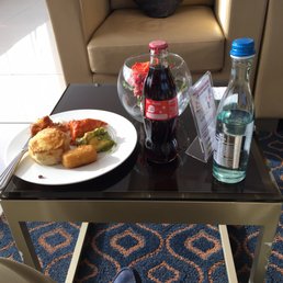 Sort of limited selection of food compared to the lounge at JFK or DXB but it is very clean and nicely maintained Sort of limited selection of food compared to the lounge at JFK or DXB but it is very clean and nicely maintained