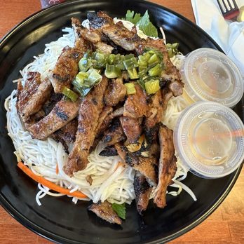 Capital City BBQ - Noodle Salad with Pork. - Barbeque Near Me - Lansing, Michigan Capital City BBQ - Noodle Salad with Pork. - Barbeque Near Me - Lansing, Michigan