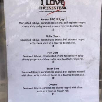 I Love Cheesesteak - Menu for the Fremont Burger and Brew Fest today - Food Trucks Near Me I Love Cheesesteak - Menu for the Fremont Burger and Brew Fest today - Food Trucks Near Me