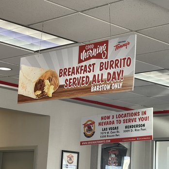 Original Tommy's - Might try this next time! - Burgers Near Me - Barstow, California
