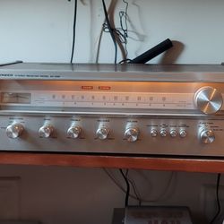 My Pioneer SX-450 receiver.