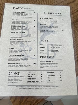 Blue Bird Latin Eatery by null