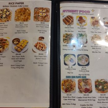 Saigon Street Food - Menu as of 10.18.2025 - Vietnamese Near Me - Houston, Texas Saigon Street Food - Menu as of 10.18.2025 - Vietnamese Near Me - Houston, Texas