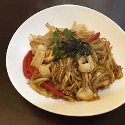 Simya Korean Restaurant - Seafood Yakki soba noodles