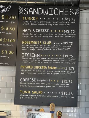 Menu photo 3 Rosemonts Cafe San Diego, CA