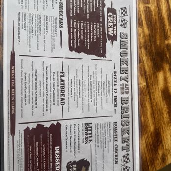 Smokey and the Brisket - Menu - Barbeque Near Me - La Mesa, California