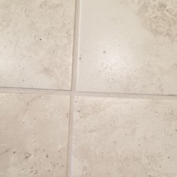 After: grout looking good as new. After: grout looking good as new.