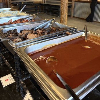 Circle R Ranch - BBQ sauce, brisket, smoked sausage, mashed potatoes & baked beans - Venues & Event Spaces Near Me - Flower Mound, Texas