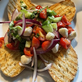 Maccheroni Republic - Bruschetta di Panzanella - Italian Near Me - Los Angeles, California
