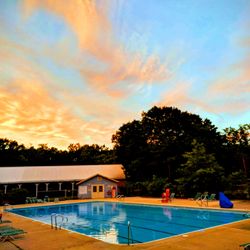Indian Rock Resort & Picnic Grove - No filter! Beautiful summer evening!