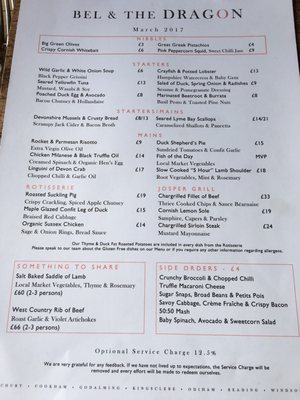 Menu photo 3 Bel & The Dragon Windsor, WNM