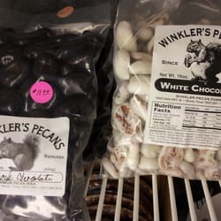 Winkler Pecan & Honey Farm - All kinds of goodies in the display case
