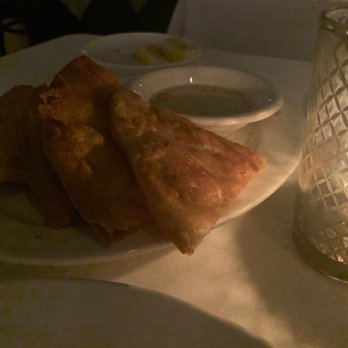 Philippe Chow - Scallion Pancake (6) - just ok, very very fried - Chinese Near Me - New York, New York
