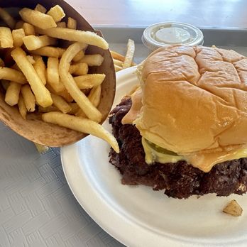 For The Win - Double Cheeseburger and Fries - Sandwiches Near Me - Van Nuys, California