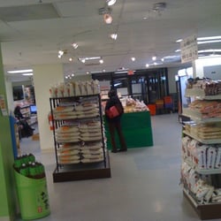 From inside looking at entrance