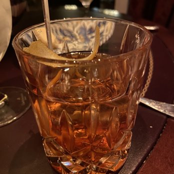Carbone - Old fashioned with rum - Italian Near Me - Las Vegas, Nevada