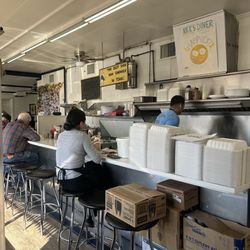 Nick's Diner - The counter inside