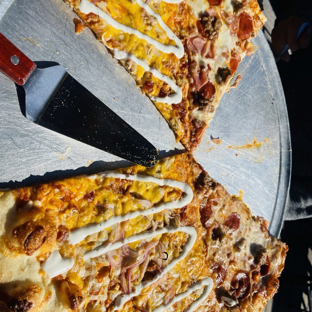 The Post - Half buffalo chicken, half the allies - Pizza Near Me - Louisville, Kentucky The Post - Half buffalo chicken, half the allies - Pizza Near Me - Louisville, Kentucky