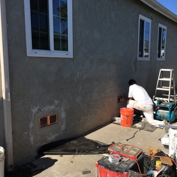 The Plaster Master - copper vents without weep screed - General Contractors Near Me