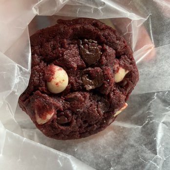 Sofia & Grace Cookie - Red velvet macadamia cookies - Coffee & Tea Near Me - Brooklyn, New York