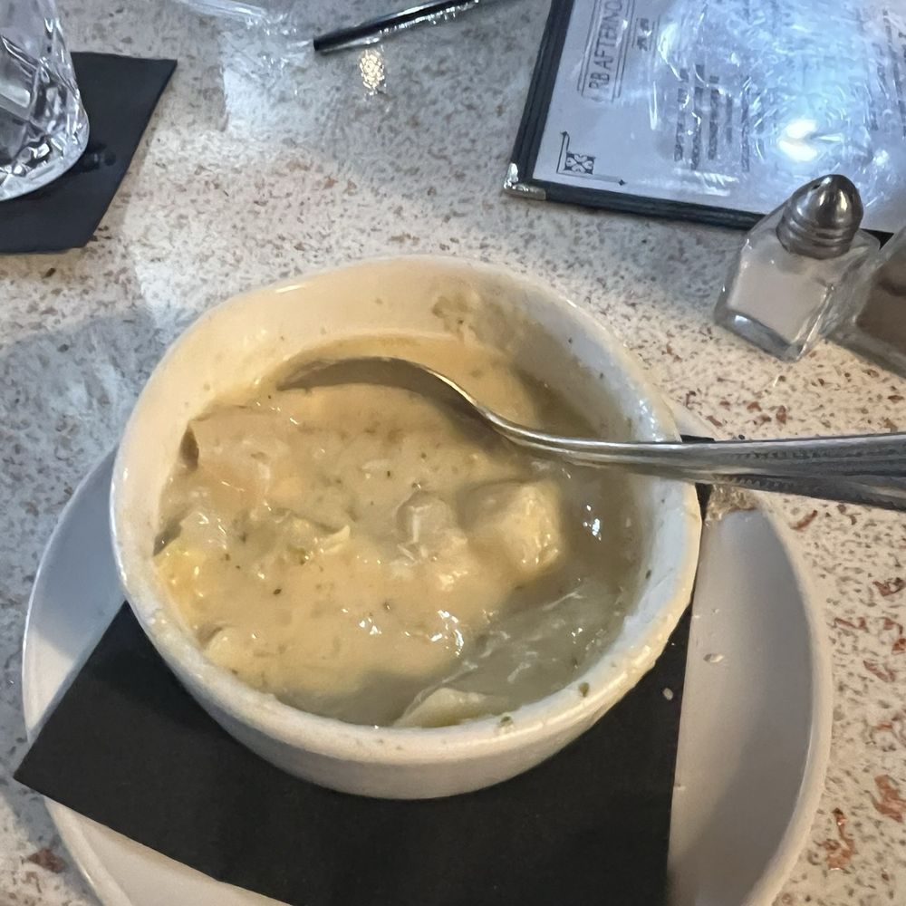 Rivertown Bistro - Potatoes cream soup - New American Near Me - Conway, South Carolina Rivertown Bistro - Potatoes cream soup - New American Near Me - Conway, South Carolina