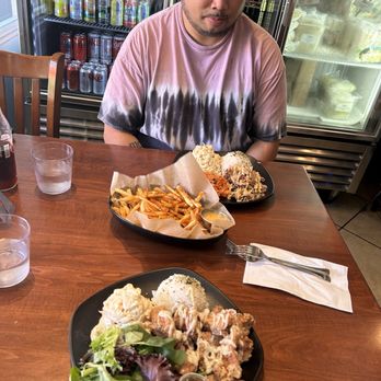 Lou's Chicken Shop - Rice Plate - Chicken Shop Near Me - Moraga, California Lou's Chicken Shop - Rice Plate - Chicken Shop Near Me - Moraga, California
