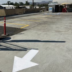Neill's Recycle Center - View of parking lot and exit