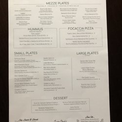 Jardin - Menu